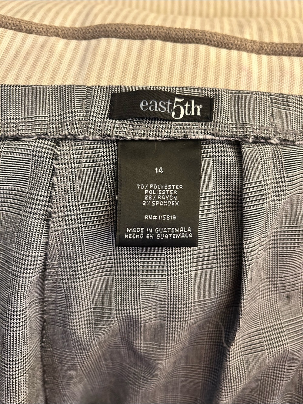East 5th Gray Glen Plaid Sport Coat